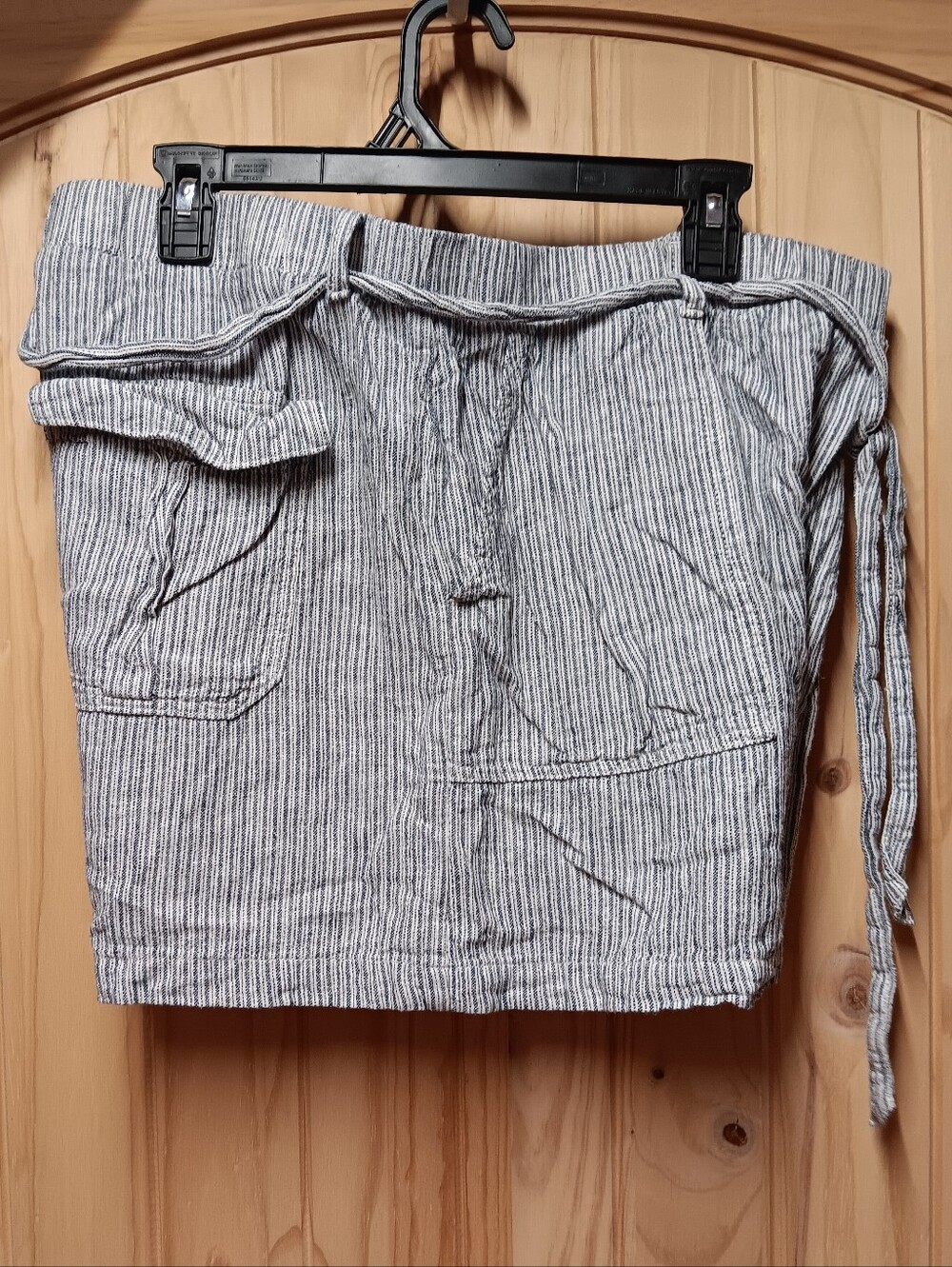 A.n.a Striped Cotton Blend Women’s Shorts